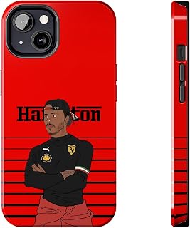 Lewis HAM 44 Formula Racing Red Team Tough Phone case for iPhone 16 15 14 13 12 11 X