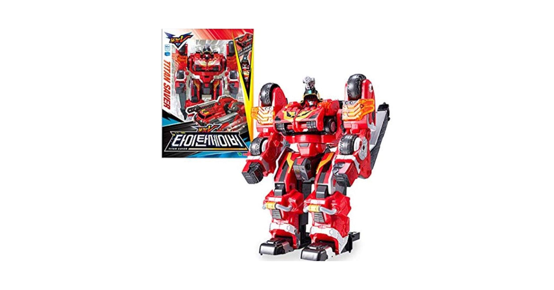 TOBOT　ストームジョー/タイタンセイバー　中国版 Amazon.co.jp: [トボトV]（ギフト包装）タイタンセーバー Tobot