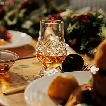 GLENCAIRN Cut Premium Whiskey Glass, Gift Set of 2