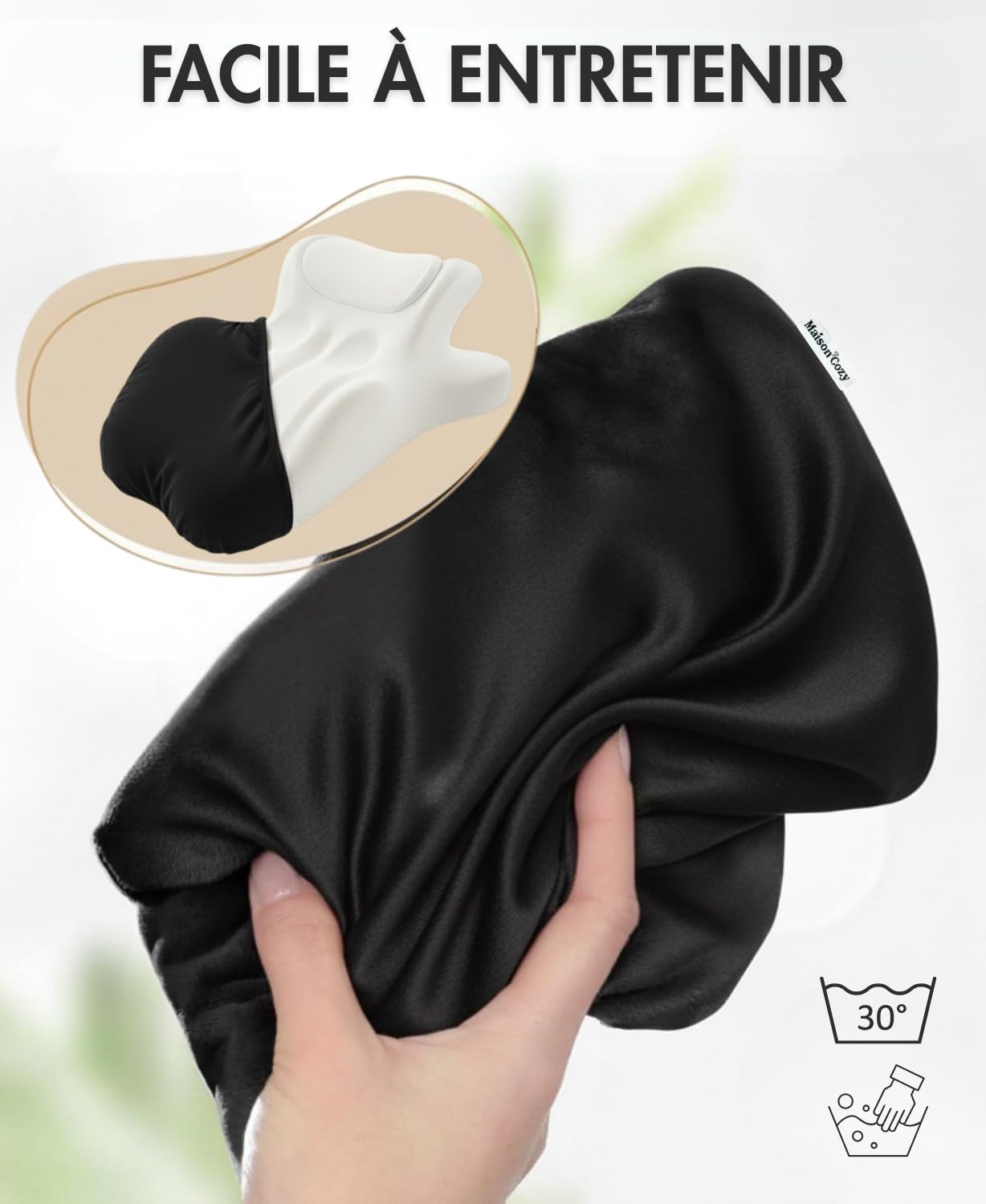 Coussin Sexuel Ergonomique pour Couple Adulte – Oreiller Érotique Intime à Mémoire de Forme, Inclinaison 27° pour Positions Sexuelles, Point G & Plaisir Profond – Kamasutra, Housse Lavable Amovible