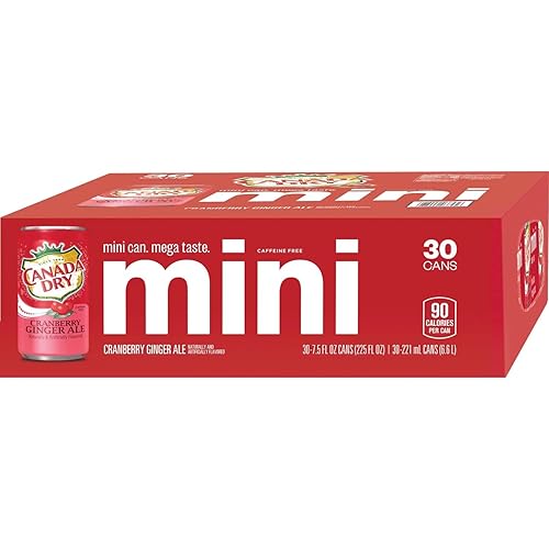 Miniatura 2 de Canada Dry Cranberry Ginger Ale - 75 onzas líquidas 30 unidades