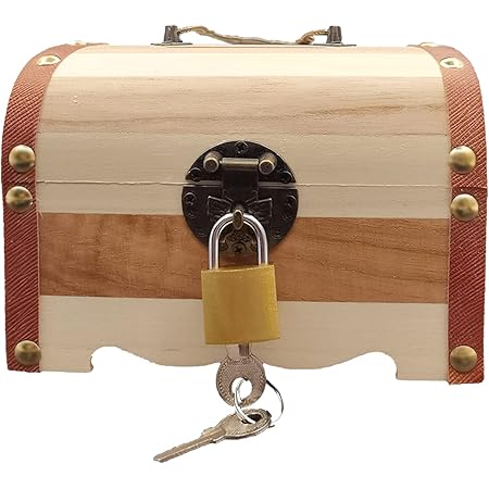 Melissa & Doug Scrigno Del Tesoro Dei Pirati In Legno - 19 Pezzi Ottima Idea Regalo Travestimenti 14817 - Foto 9