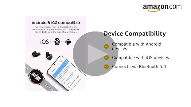 ヘッドフォン/イヤフォン SAMSUNG - GALAXY buds+ Amazon.com: Samsung Galaxy Buds+ Black : Electronics