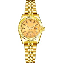 Women Watch Classic Silver Stainless Steel Waterproof Quartz Analog Watch Fashion Ladies Wrist Watches