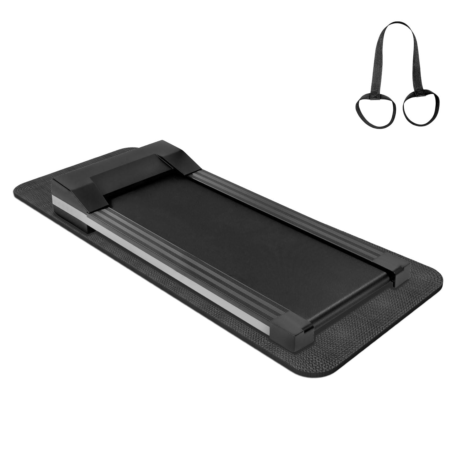 Treadmill Walking Pad Mat for Carpet Floors,32x84 Foldable Treadmill Mat  for Hardwood Floors, Non-Slip Exercise Equipment Mat for Under Exercise Bike