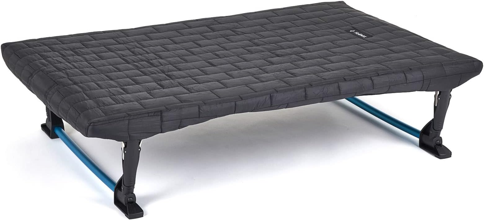 Helinox Dog Cot Warmer Insulation Layer, Black/Flowline, Large (39 x 27.5)