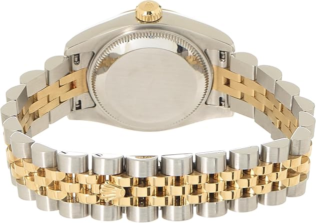 Pre-loved Yellow Gold & Stainless Steel Anniversary Dial Datejust 179173 28mm, Yellow