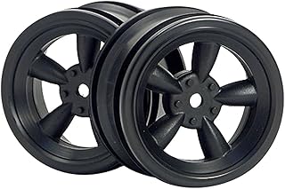 HPI Racing 3816 Vintage 5-Spoke Wheel, 26mm (0mm Offset), Black