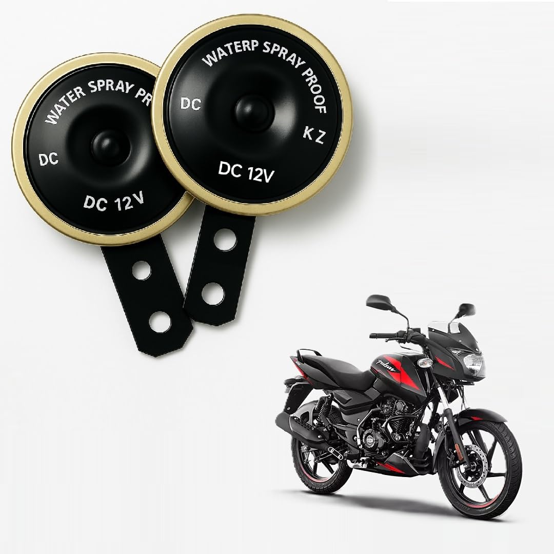 Bike Horn | Capable for Bjaj Pulsar 125 | Powerful Sound | (Pack