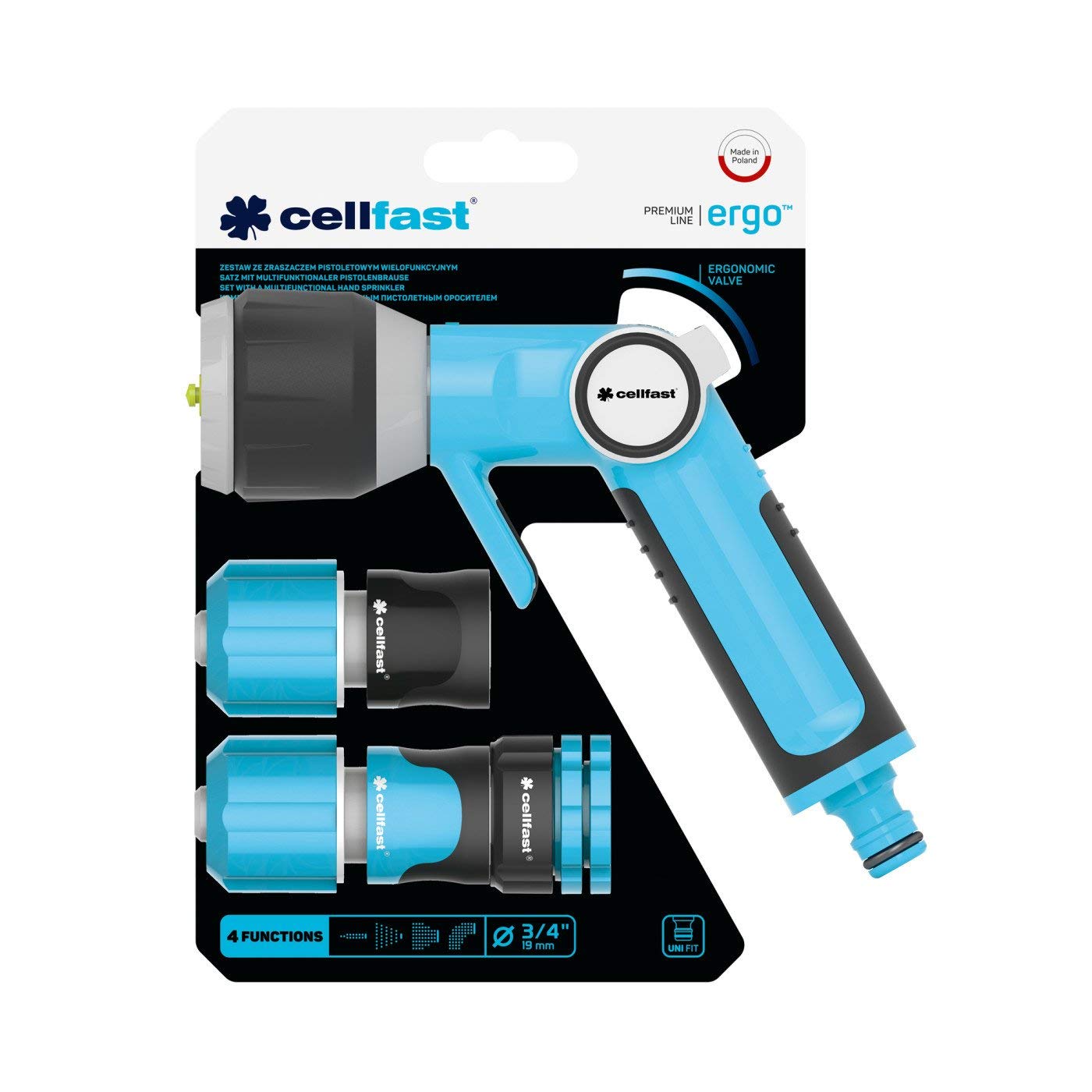 Cell Fast 5901828859779 abspritz Doccia – Shower, Blu, 22 x 22 x 0.1 cm