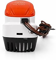 Vista 3 de SEAFLO Bomba de sentina automática serie 06 – 12 V CC, 750 GPH, interruptor de flotador integrado, totalmente sumergible, construcción duradera