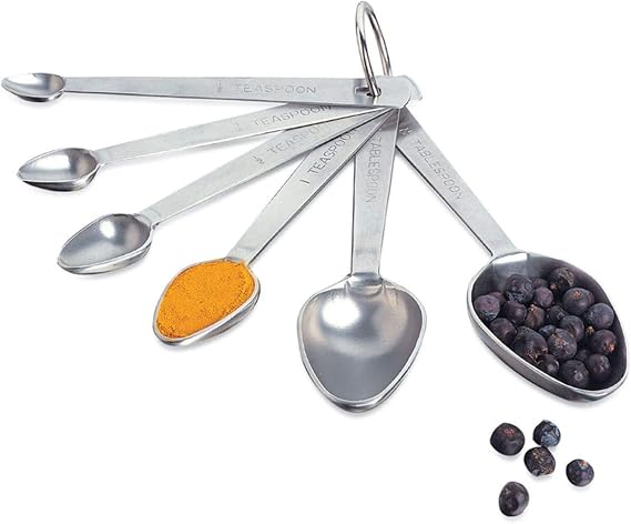 Amco Professional Performance Measuring Spoon Set - Spoon-shaped