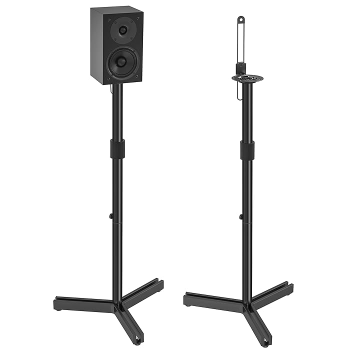 Buy USX MOUNT Universal Speaker Stand Height Adjustable 34" to 46" with