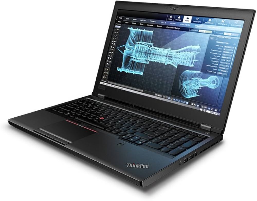 Lenovo 20M9000YUS ThinkPad P52 Intel Core i7-8850H 2.6 GHz Laptop