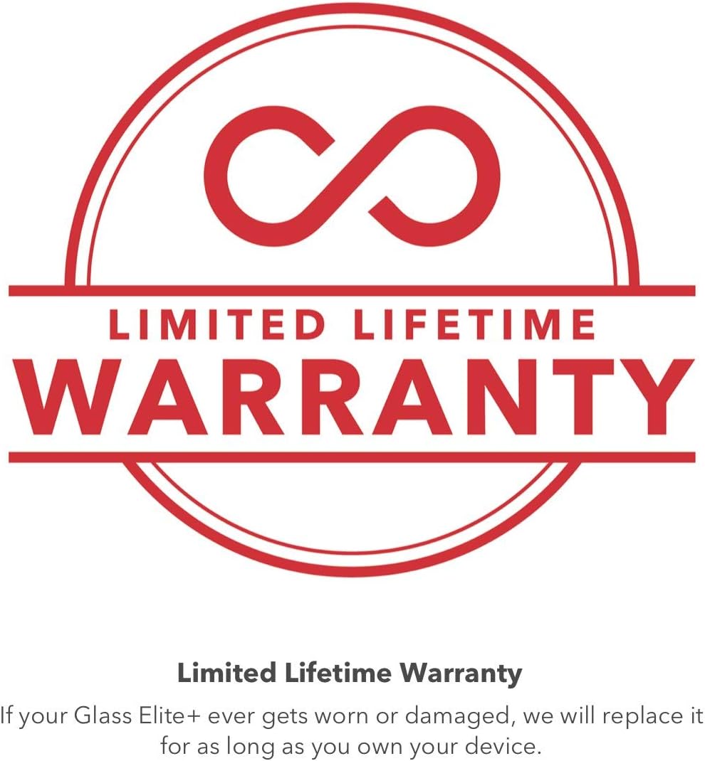 ZAGG InvisibleShield Glass Elite Plus Screen Protector - Made for iPhone 12 Pro, iPhone 12, iPhone 11, iPhone XR - Case Friendly Screen - Impact & Scratch Protection, clear (200106651) : Cell Phones & Accessories