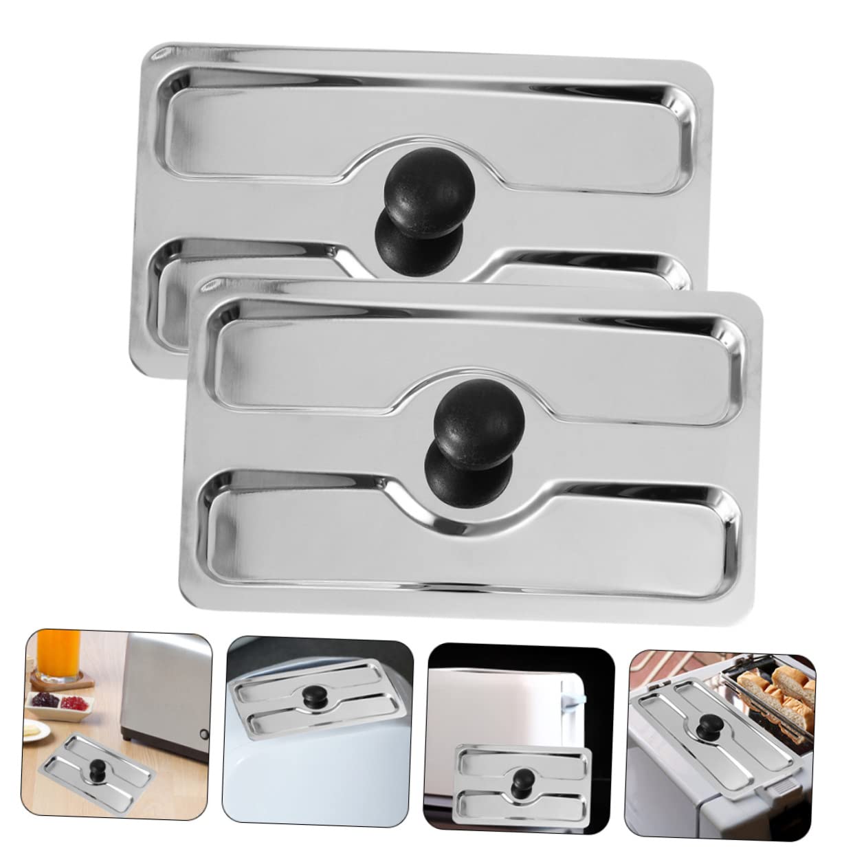 Fundas De Silicona Para Tostadora - Pack De 2, Protección Contra Polvo Y Salpicaduras, Fácil Limpieza Para Electrodomésticos De Cocina