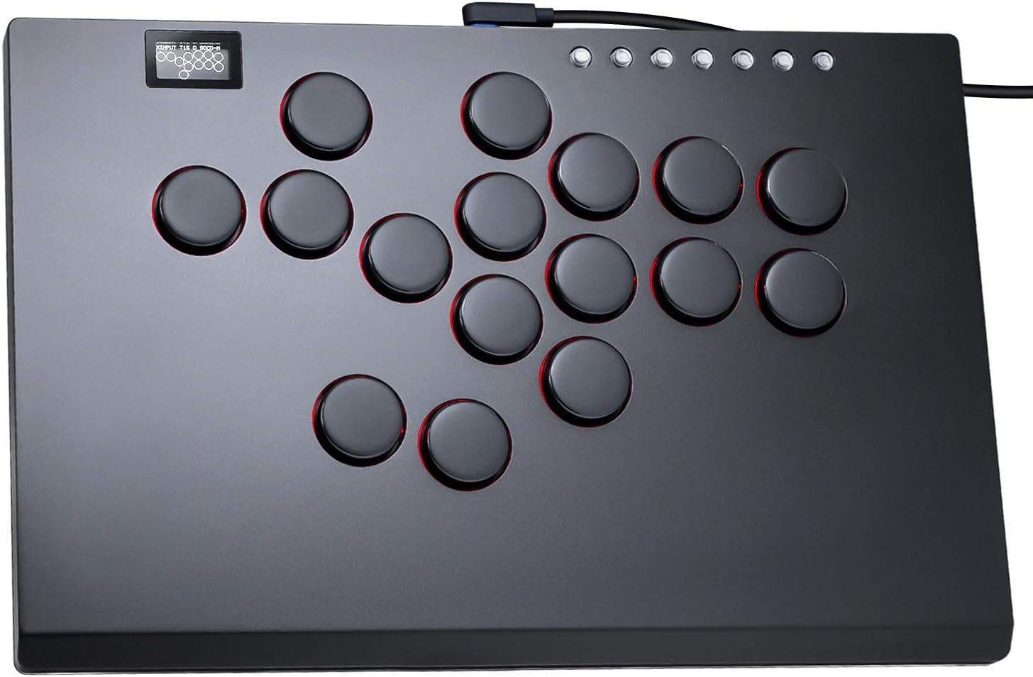 Sehawei Haute42 M Ultra Leverless Controller Arcade Stick,Aluminum Leverless Arcade Stick with Lock Button & RGB Lighting