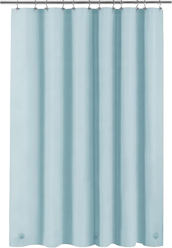 Miniatura 38 de Barossa Design - Forro de cortina de ducha blanco, PEVA de gama alta, libre de bisfenol A y de cloruro de polivinilo, sin olor químico, cortina