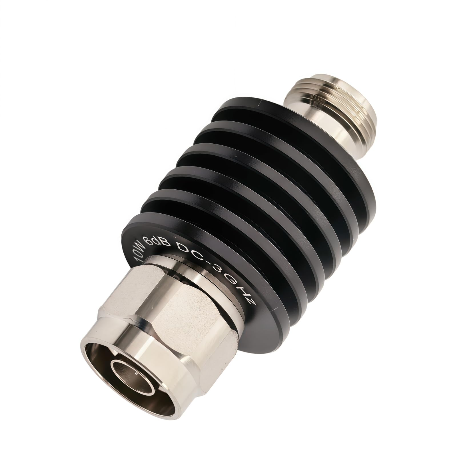 BECEN N Type 10W RF/Coaxial atenuador 3DB/6DB/10DB/15DB/20DB/30DB/40DB 3GHZ Conectores(6dB)