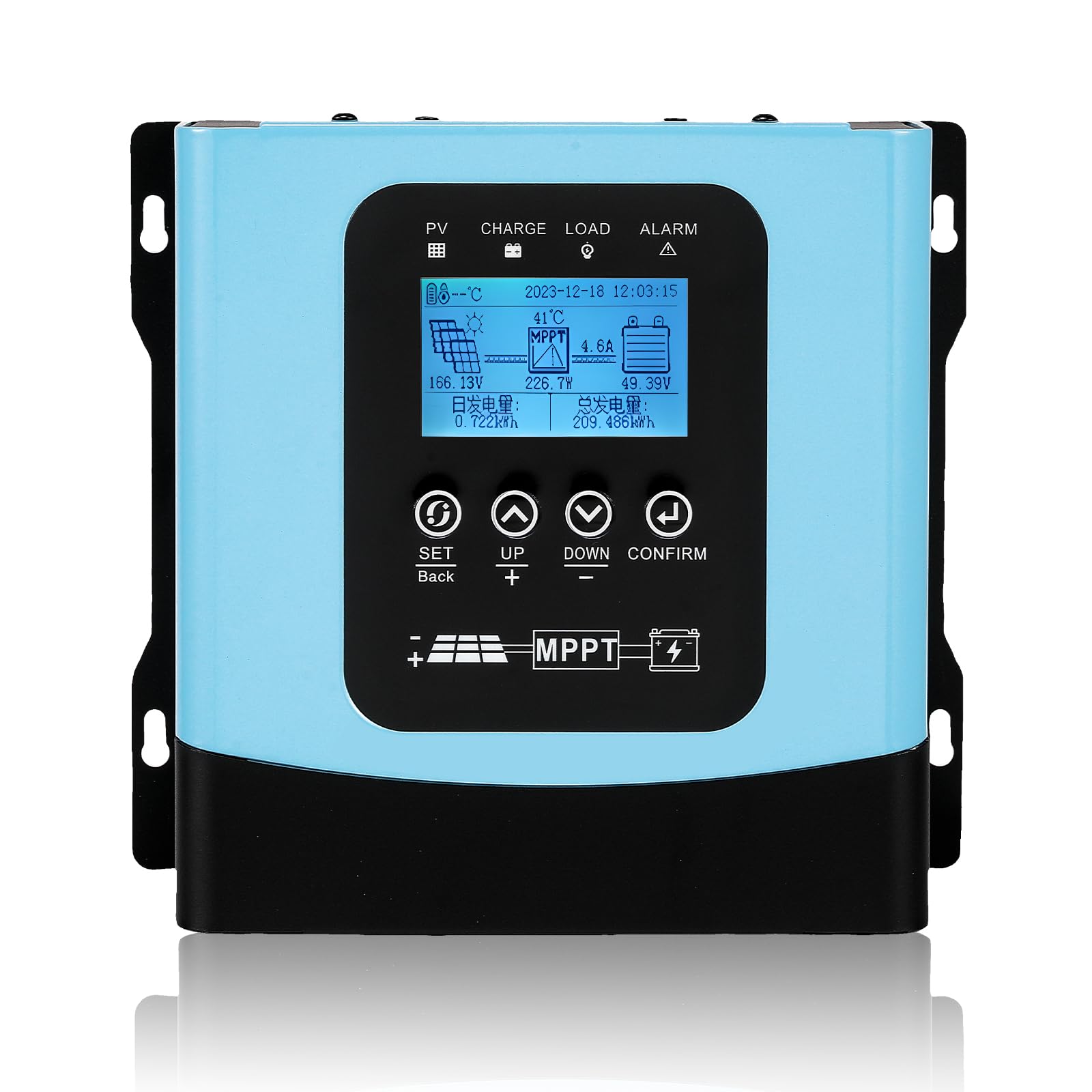 Amazon.co.jp: Moongiantgo MPPT ソーラーチャージコントローラー 充電