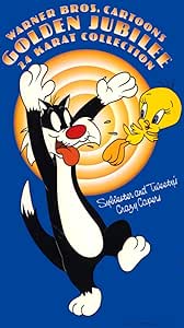 Warner Brothers Golden Jubilee 24 Karat Collection Sylvester &amp; Tweety's Crazy Capers [VHS]