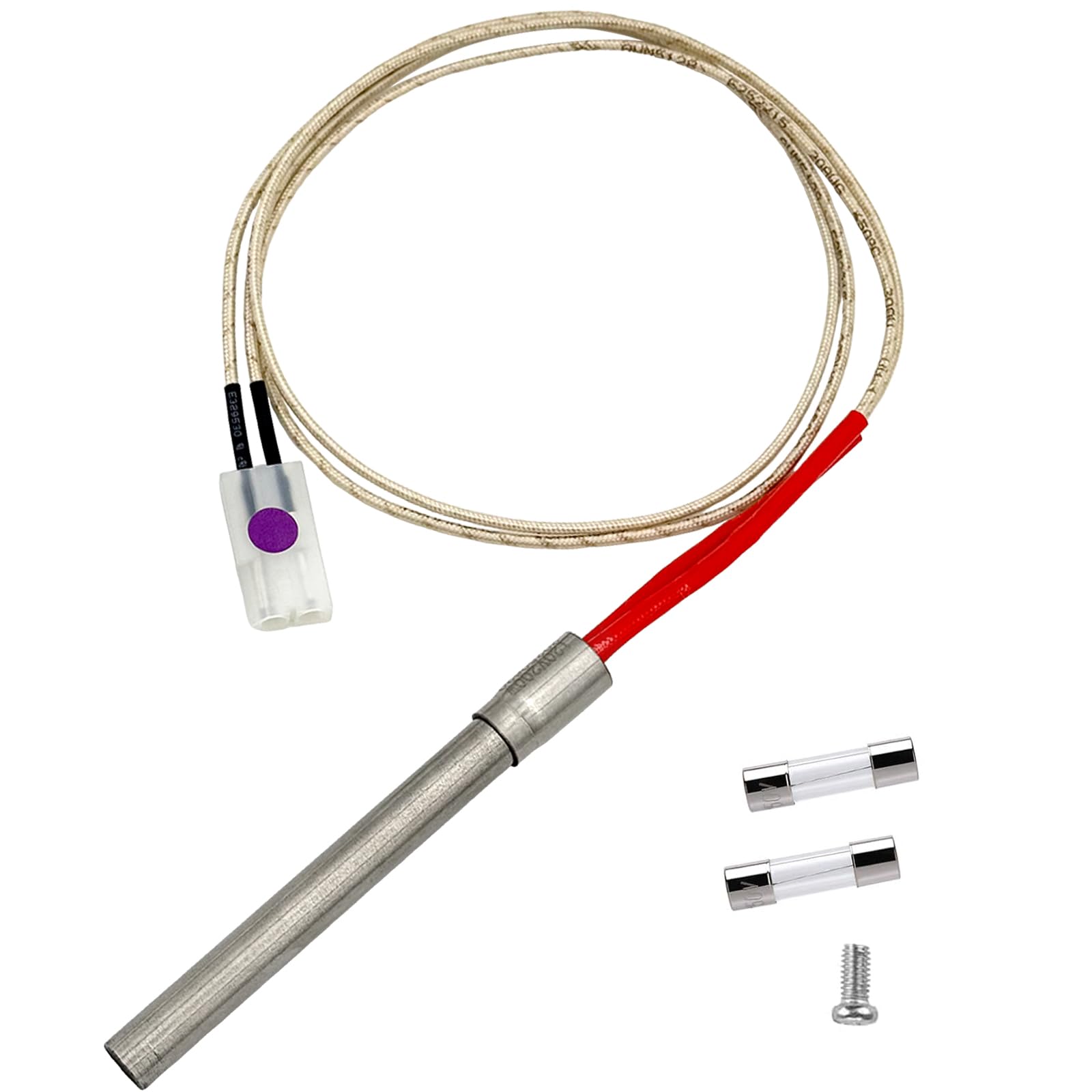 1 Pack AC Hot Rod Igniter Replacement for Traeger, Camp Chef, Pit Boss