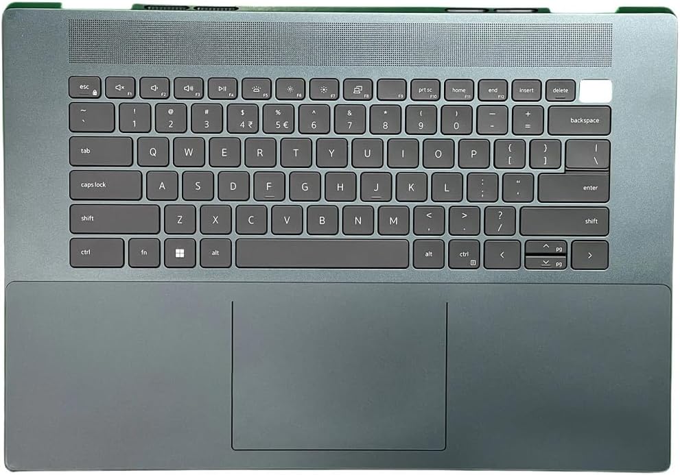 Parts for Dell Inspiron 7620 7625 16.0" Palmrest Keyboard Bezel with US-English Backlit for RTX3050 Blue 0RYX3M