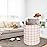 CLOCOR Kids Laundry Basket,Waterproof Baby Boys Nursery Hamper,Collapsible Fabric Storage Container,Toys Bin,Room Decor,Gift BasketPink Grid