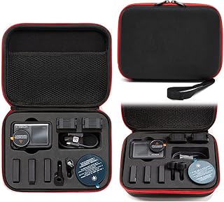 ZJRXM Action 3 Carrying Case, Portable Travel Storage Bag Case for DJI Osmo Action 3 Standard Combo and Accessories