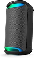 Vista 1 de Sony SRS-XV500 Altavoz portátil Bluetooth para fiesta de karaoke y máquina de karaoke, batería de 25 horas, resistente a salpicaduras, luces