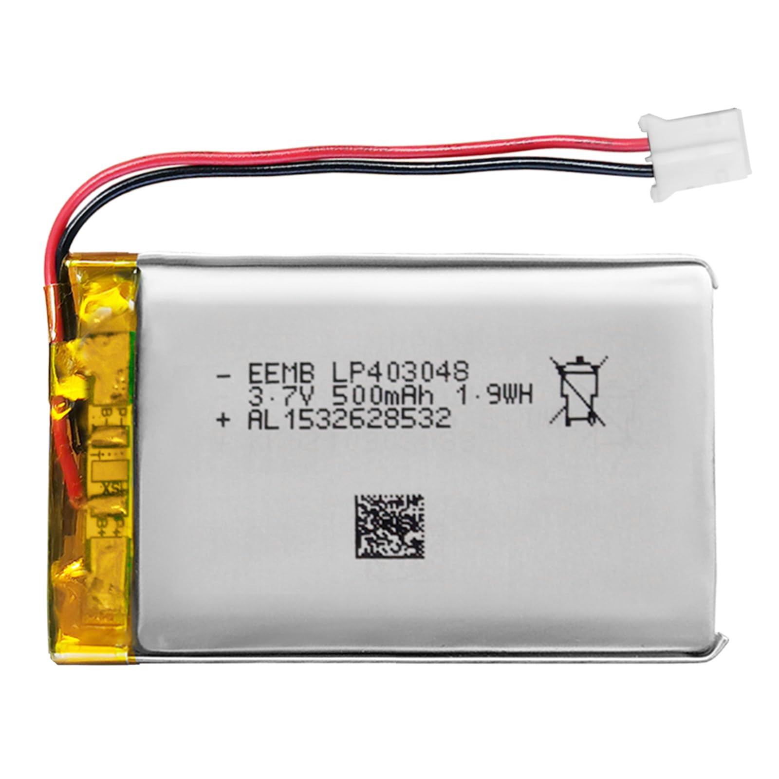 その他 R/in 3.7V 103048 Lipo 1500mAh Lithium Polymer Battery