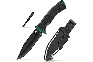 FLISSA Survival Knife with Fire Starter, Your Outdoor Companion