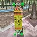 Rimable Drop-Through Longboard (41 Inch, Africa Pattern)