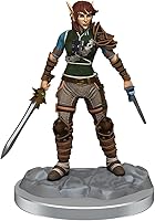 Vista 2 de WizKids D&D Nolzur's Marvelous Miniatures: Elf Rogue & Half-Elf Rogue Protégé