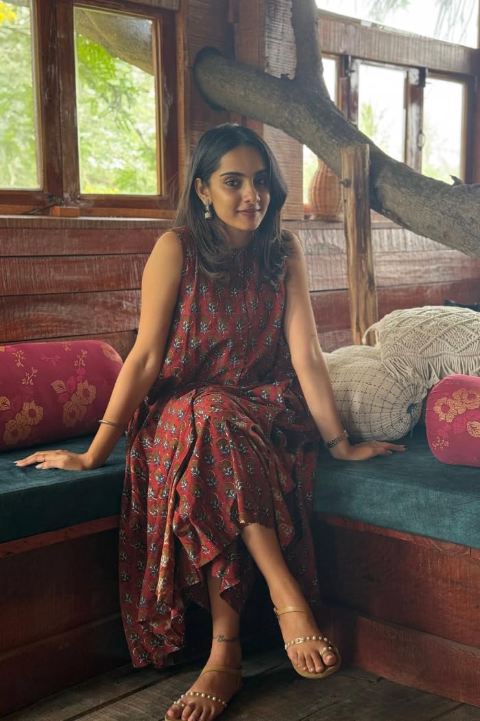 ANNI Designer Ensemble de coordination ethnique pour femme | Ensemble de pantalons Kurta | Ensemble Palazzo Kurta | Ensemble élégant en coton pour femme, coordonnées pour les festivals