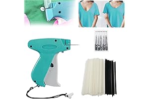 Quick Clothing Fixer -- Mini Stitch Hemming Gun for Clothes (Blue)