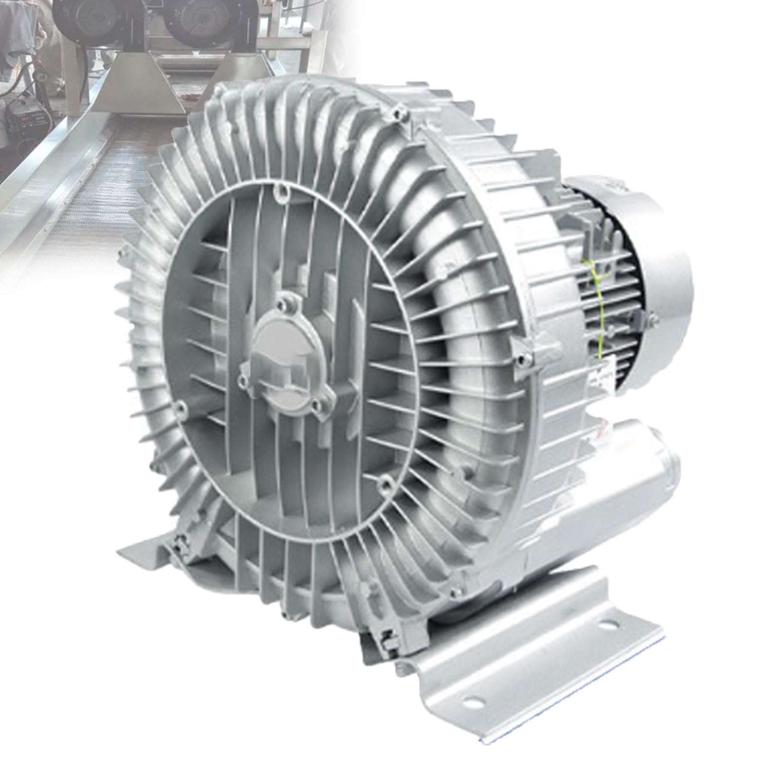 Pvxa Large Airflow Type High-Pressure Vortex Ring Blower,120W-7500W Regenerative Blower,for Sewage Aeration Aquarium Fish Pond SinglePhase-1500W2HP