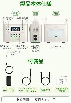 Amazon.co.jp: 多摩電子工業 200Wポータブル電源 リチウムイオン