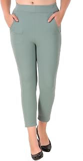 Aapre Womens Slim Fit Lycra Stretchable Jeggings | Ankle Length with Elasticated Waistband Price In India
