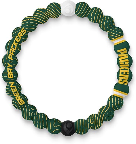 Miniatura 393 de Lokai NFL Football Collection - Pulseras de cuentas para hombres y mujeres, joyería de silicona, pulsera de moda para un ajuste cómodo