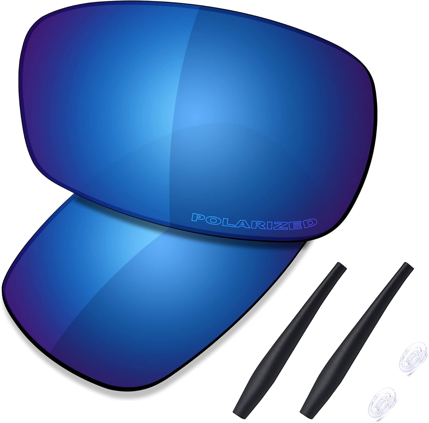 SAUCER Premium Replacement Lenses & Rubber Kits for Oakley Crosshair 2.0 OO4044 Sunglass
