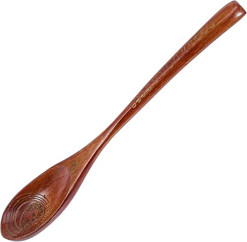 Miniatura 9 de Luxshiny 5pcs Ritual Cucharas Mini Naturaleza Condimentos Ensalada Sirviendo Sales de Baño Sales de Café Sopa Cucharas Lavado Cucharas Para Comer