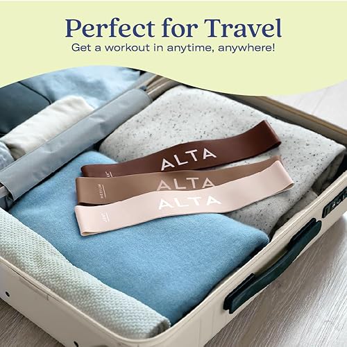 Miniatura 6 de ALTA Mini bandas de bucle para ejercicio, látex duradero de alta calidad, pequeñas bandas de resistencia para mujeres, mini bandas de glúteos para