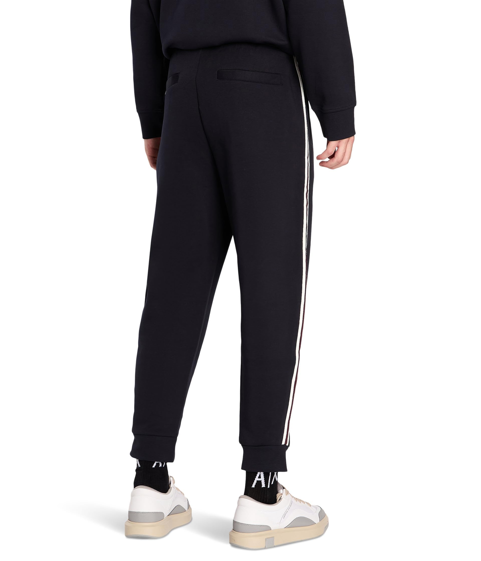 A|X ARMANI EXCHANGE Męskie spodnie do joggingu z podpisem logo