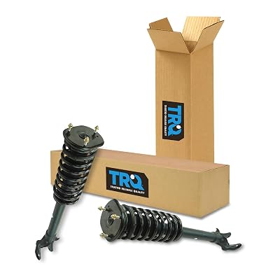 TRQ Front Strut & Coil Spring Assembly Set Driver & Passenger Sides