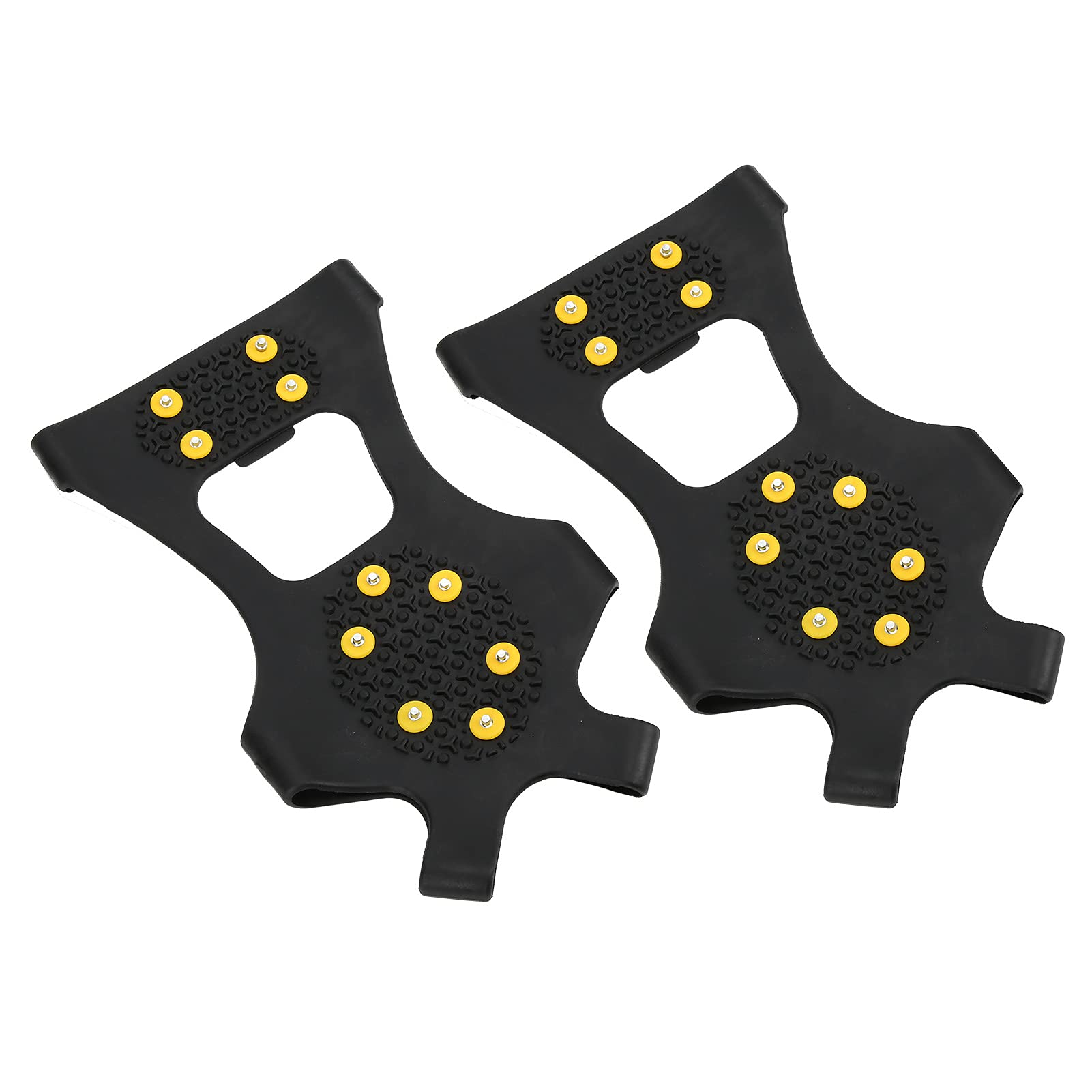 Snow Climbing Crampons, Strong Toughness Practical to Use Convenient to Use Antislip Shoe Spikes for Friends for Mountaineering for Sports (XL)