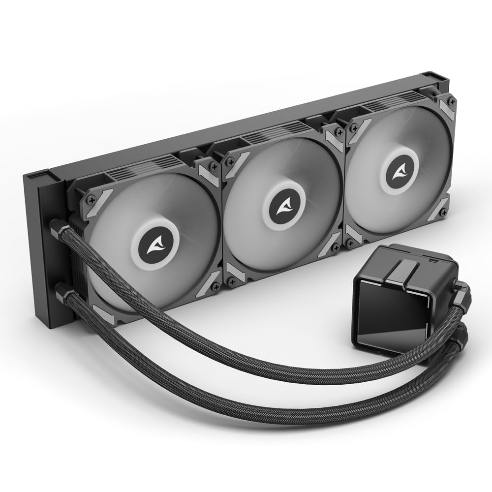 Sharkoon S60 ARGB AIO Black, raffreddamento ad acqua