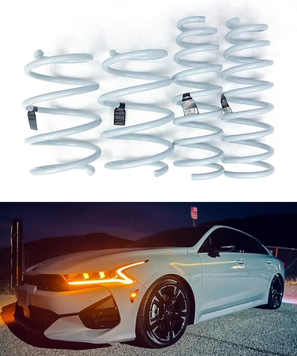 M&S STORM Line Lowering Springs Set of 4 for KIA K5 DL3 [AWD] 2021 Automotive