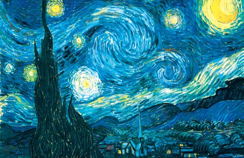 Amazon.com: Vincent Van Gogh Starry Night Fine Art 3D (3