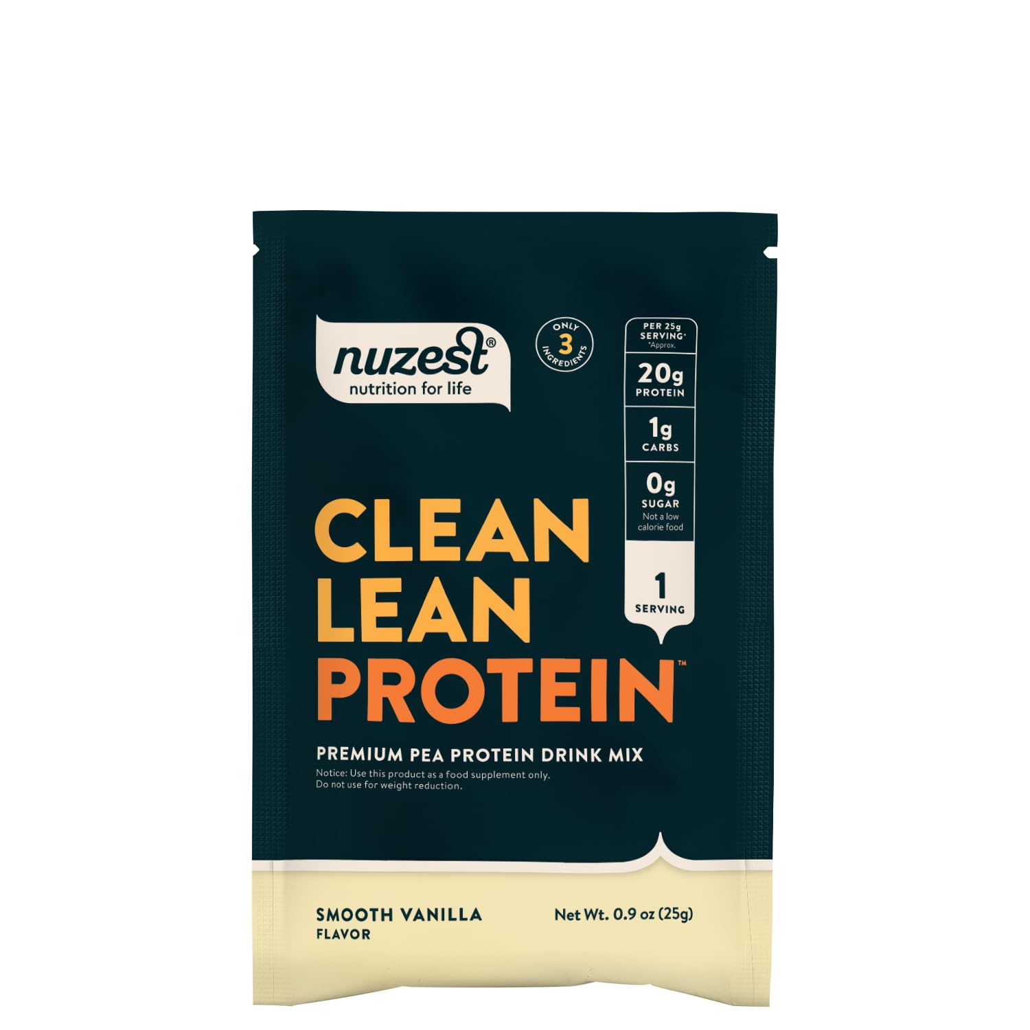 Nuzest Clean Lean Protein - Vegan Pea Protein Powder Smooth Vanilla 1.1 lb — Amazon image 17